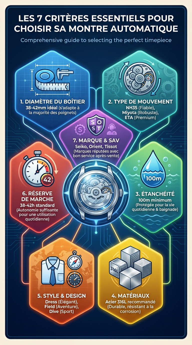Comment Choisir sa Première Montre Automatique ?