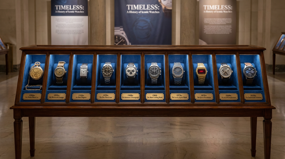 10 Montres Iconiques qui Ont Marqué l'Histoire de l'horlogerie