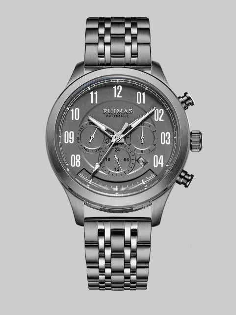 Montre Automatique Homme Acier – La Porte d'Entrée vers l'Horlogerie Mécanique