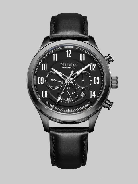 Montre Automatique Homme Cuir – L'Élégance Vintage Rencontre la Mécanique Moderne