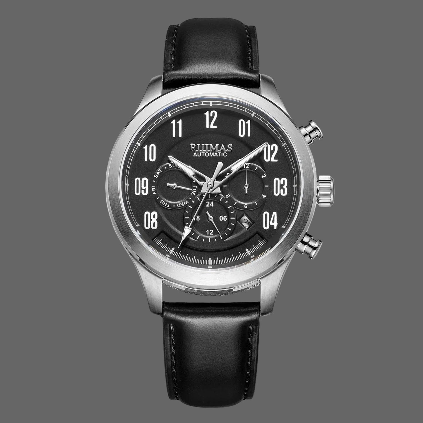 Montre Automatique Homme Cuir – L'Élégance Vintage Rencontre la Mécanique Moderne