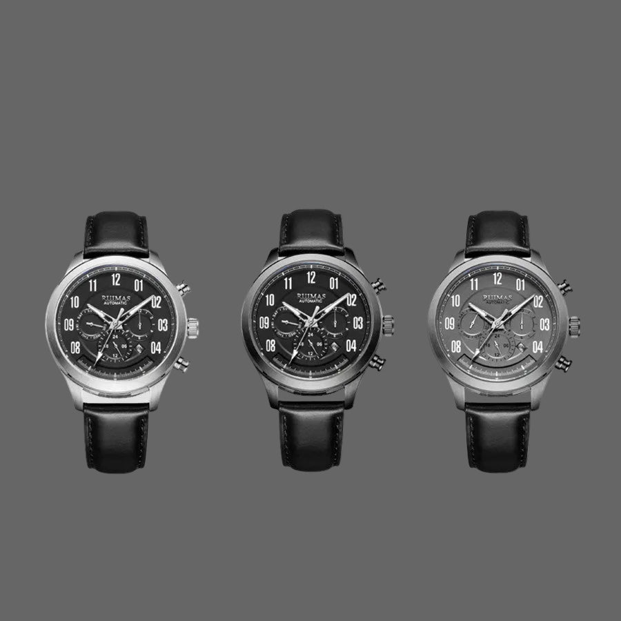 Montre Automatique Homme Cuir – L'Élégance Vintage Rencontre la Mécanique Moderne