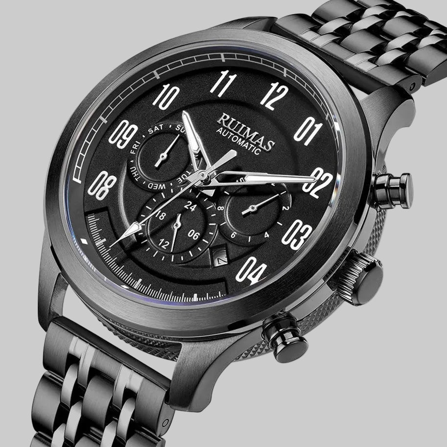 Montre Automatique Homme Acier – La Porte d'Entrée vers l'Horlogerie Mécanique