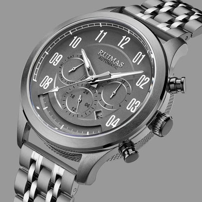 Montre Automatique Homme Acier – La Porte d'Entrée vers l'Horlogerie Mécanique