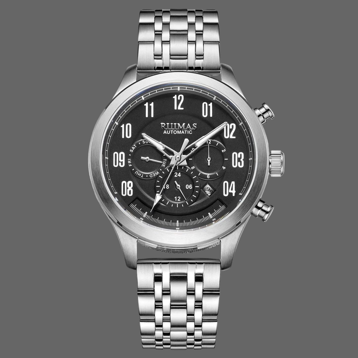 Montre Automatique Homme Acier – La Porte d'Entrée vers l'Horlogerie Mécanique