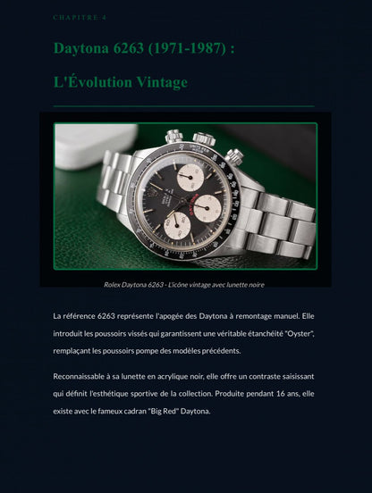 📘 Guide Ebook Montres Rolex : Maîtrisez l'Univers Horloger de la Légende Suisse