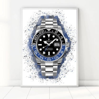 Wall poster Brand watches Art print
