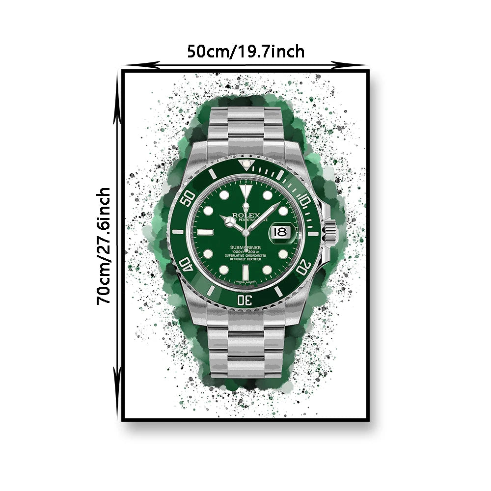 Wall poster Brand watches Art print