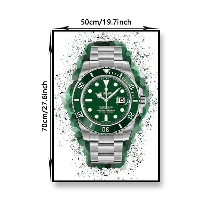 Wall poster Brand watches Art print