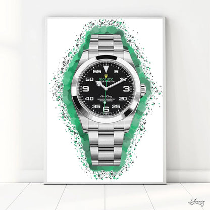 Wall poster Brand watches Art print