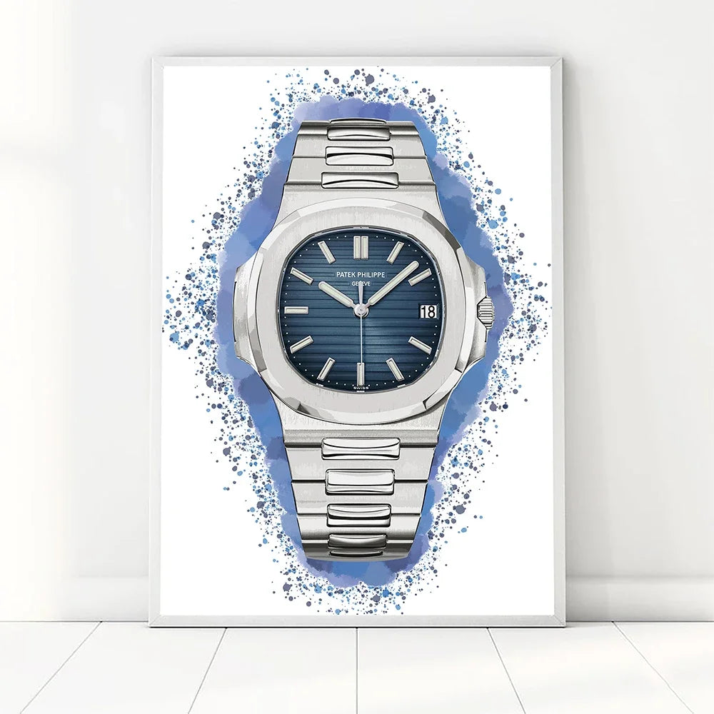 Wall poster Brand watches Art print