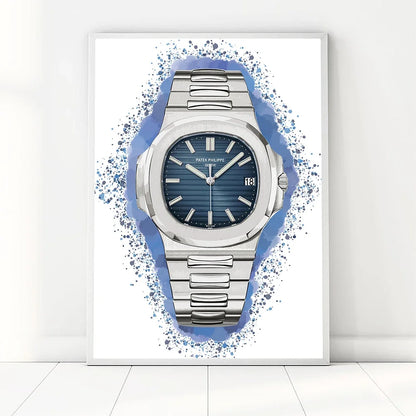 Wall poster Brand watches Art print