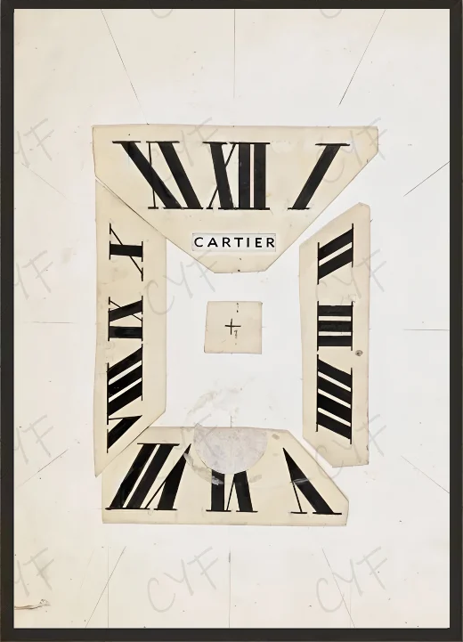 Affiche Murale Luxe Inspiration Cartier