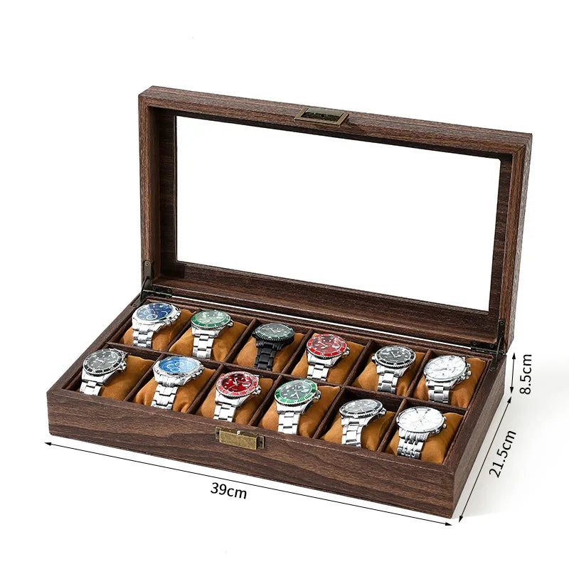 Coffret Présentation Montres Bois Premium