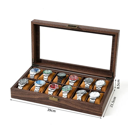 Coffret Présentation Montres Bois Premium