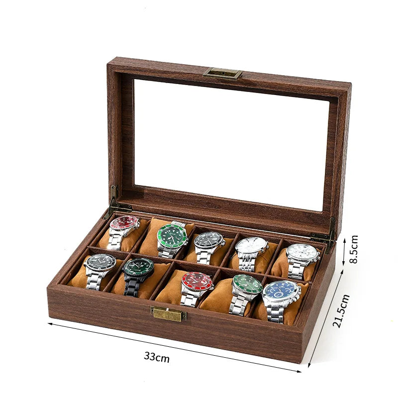 Coffret Présentation Montres Bois Premium