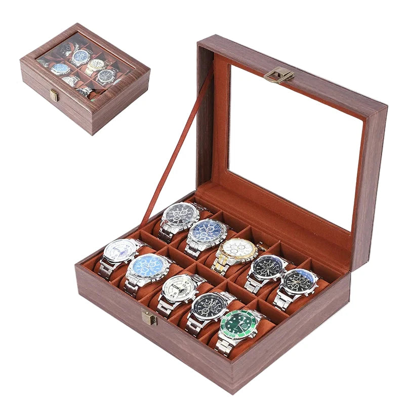 Coffret Présentation Montres Bois Premium
