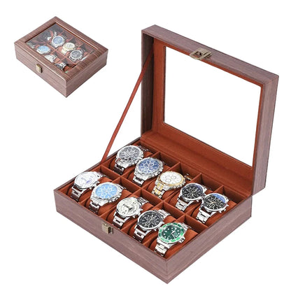 Coffret Présentation Montres Bois Premium