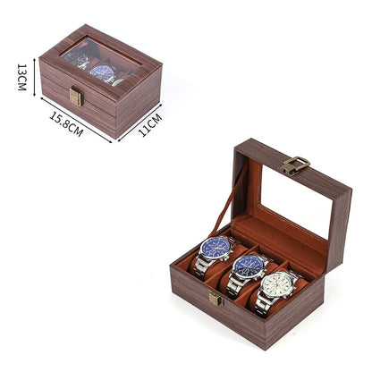 Coffret Présentation Montres Bois Premium