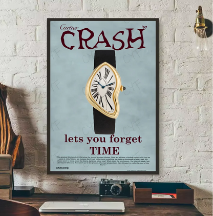 Affiche Murale Luxe Inspiration Cartier