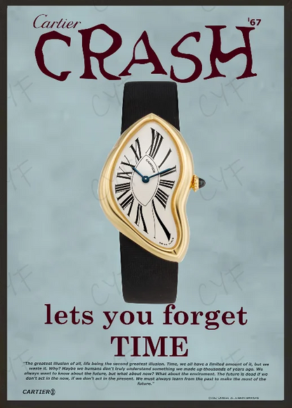 Affiche Murale Luxe Inspiration Cartier