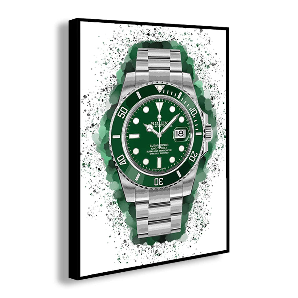 Wall poster Brand watches Art print