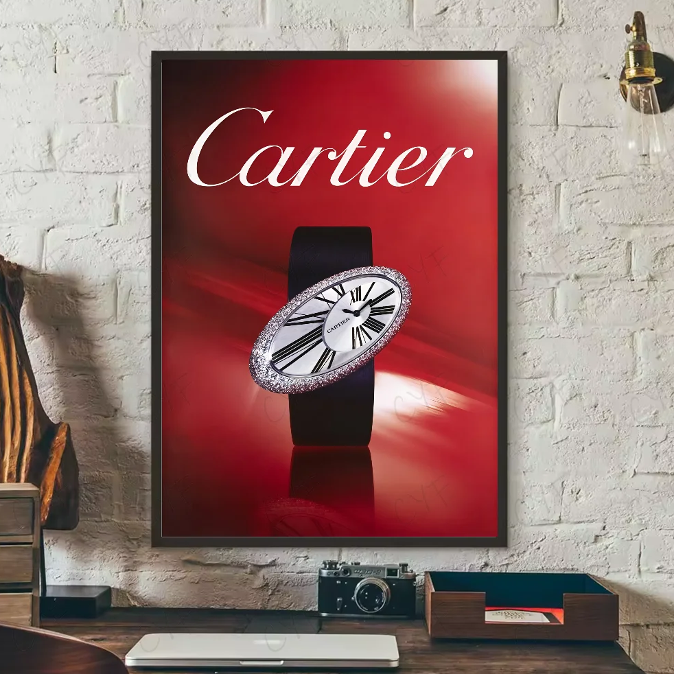 Affiche Murale Luxe Inspiration Cartier