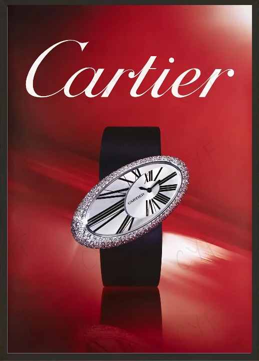 Affiche Murale Luxe Inspiration Cartier