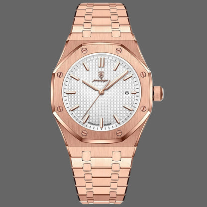 Montre Acier Inoxydable Élégance Classique