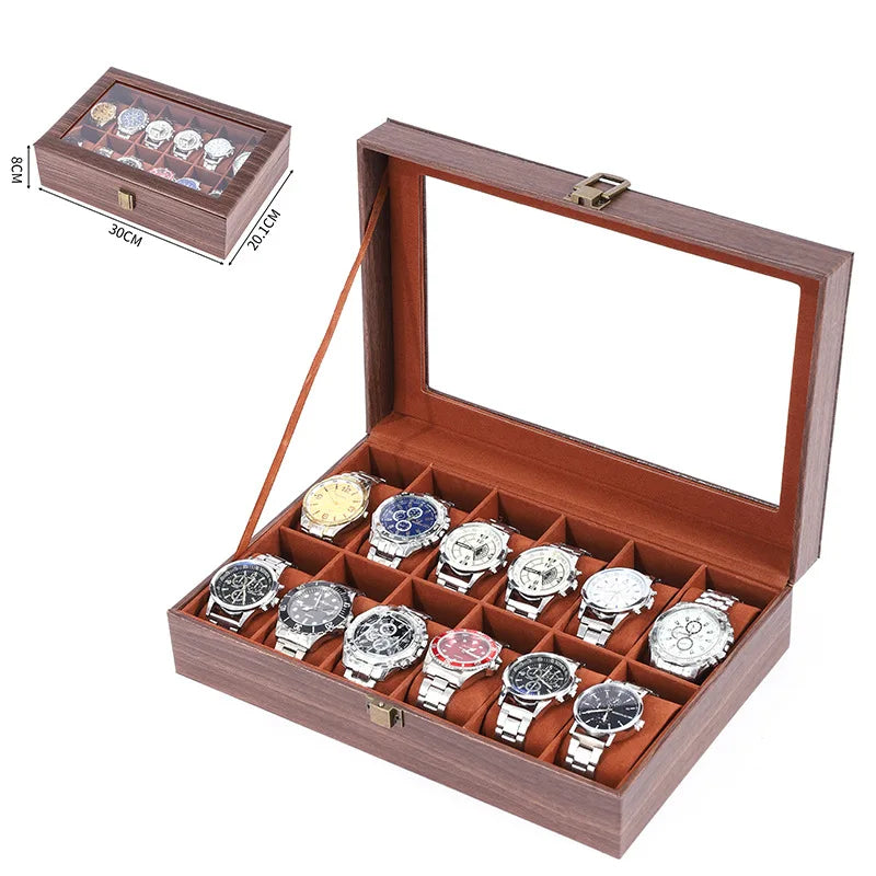 Coffret Présentation Montres Bois Premium